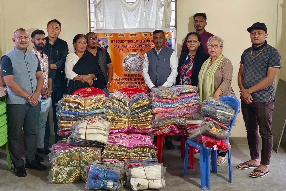 You are currently viewing Blankets distributed in Bishnupur, Manipur Prant